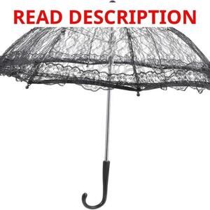 Elegant White Lace Wedding Parasol / Bridal / Cosplay